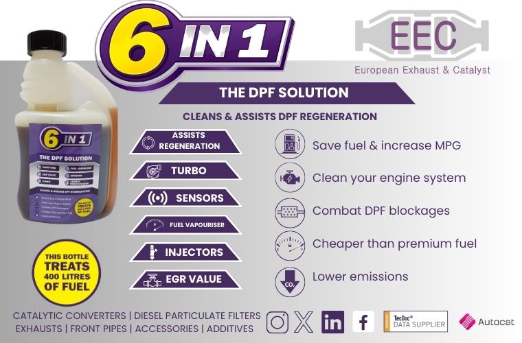EECs 6-in-1 DPF Solution. Cleaner Engines, Better Performance