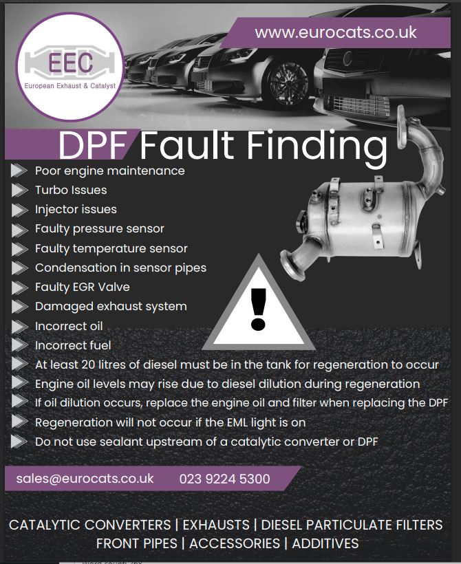 DPF Regeneration: Common Causes of Failure and Fault Finding